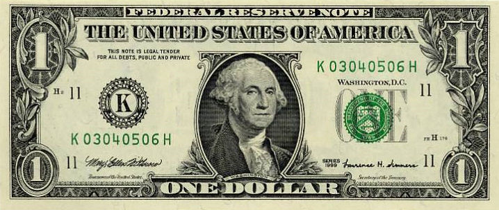 U.S. Dollar Bill