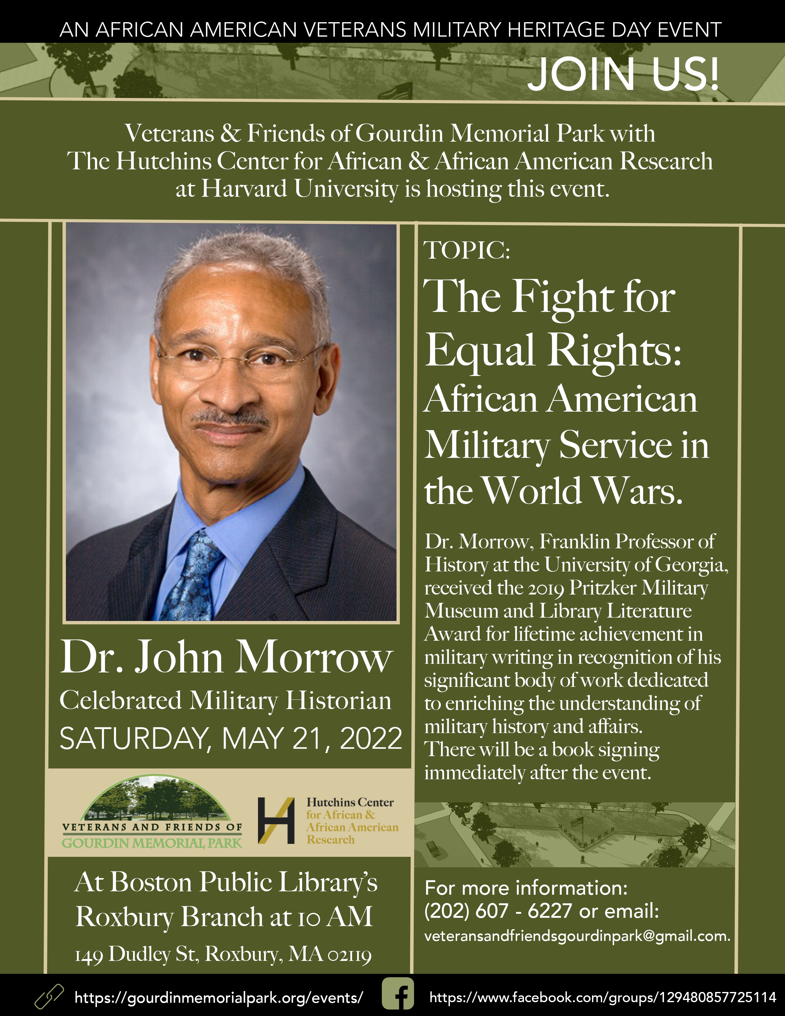 An African American Veterans Military Heritage Day Event