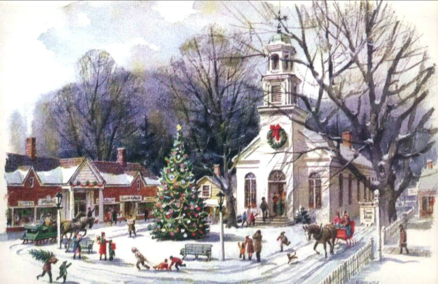 The History of New England Christmas Traditions