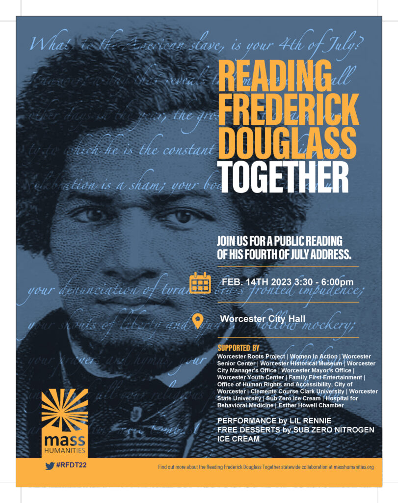 Reading Frederick Douglass Together-Feb 14