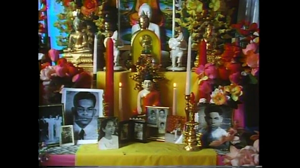 Buddhist altar.