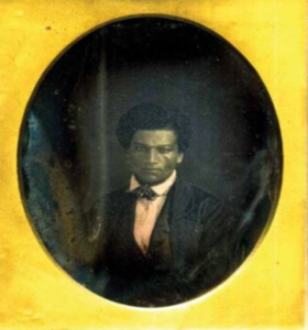 Portrait of Frederick Douglass.