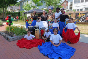 Puerto Rican youth dance group Guaribono Nakan.