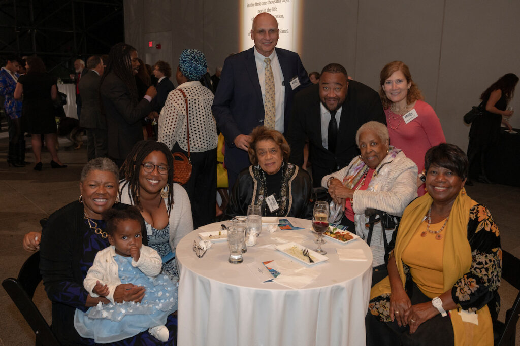 Jackie Jenkins-Scott (far left) and family.