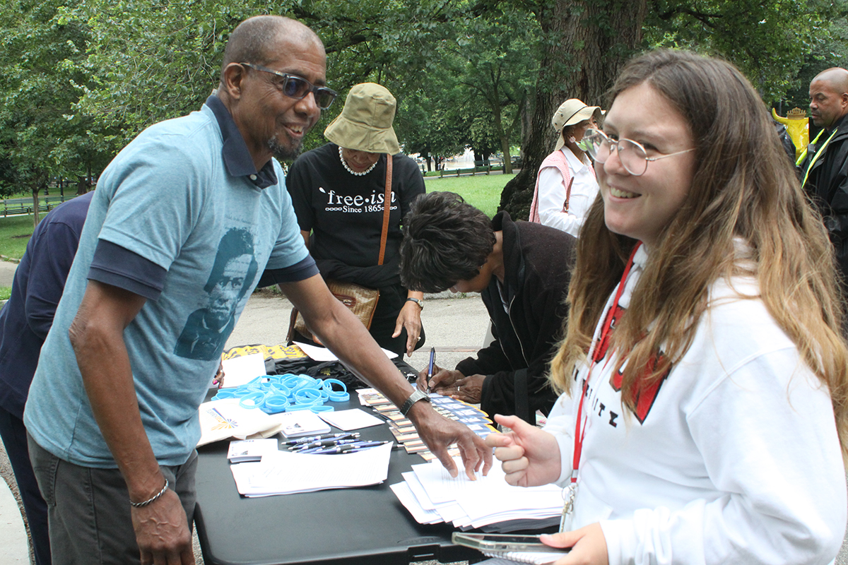 David Harris, co-founder of reading frederick douglass together, former MH board chair, featured in "The Speech is the Star"