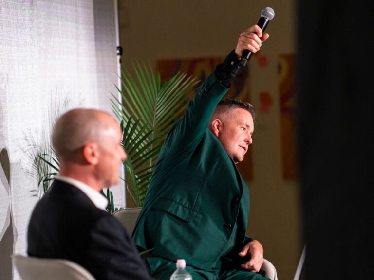 Ken Casey of Dropkick Murphys.